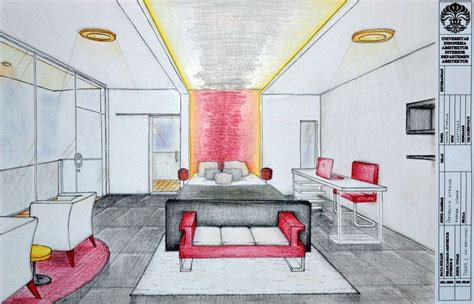 Drawing A Bedroom In 2 Point Perspective – Warehouse of Ideas