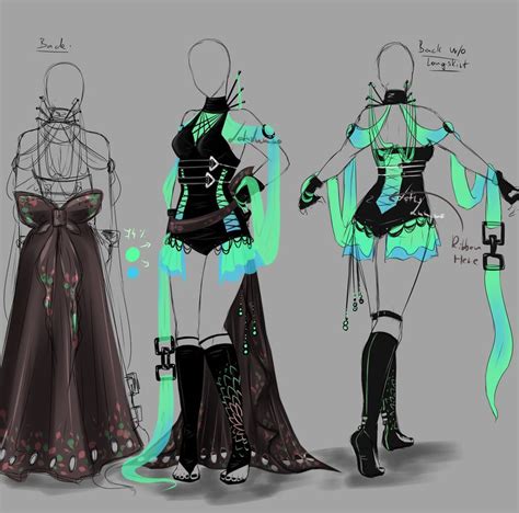 Outfit design - 151 - closed by LotusLumino on DeviantArt | Fashion ...