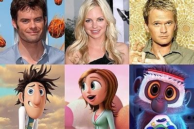 Hip Voice Cast For 'Cloudy With A Chance Of Meatballs' | ClickTheCity Movies