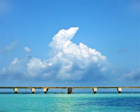 Higgs Beach Pier and Cloud Photograph by Debbie Hart - Pixels