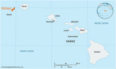 Niihau | Hawaii, Map, & Facts | Britannica