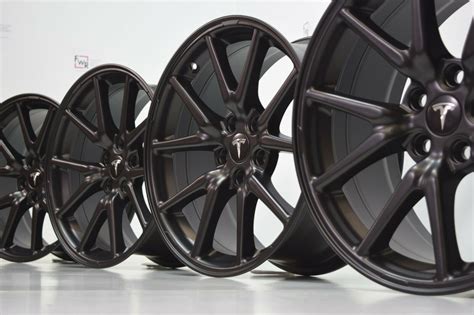 Tesla Stock Rims, TESLA MODEL S OEM FACTORY 21″ WHEELS RIMS GLOSS BLACK ...