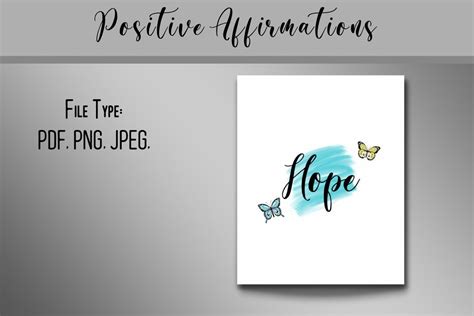 Word Art - Hope Graphic by floradigitaldesigns · Creative Fabrica