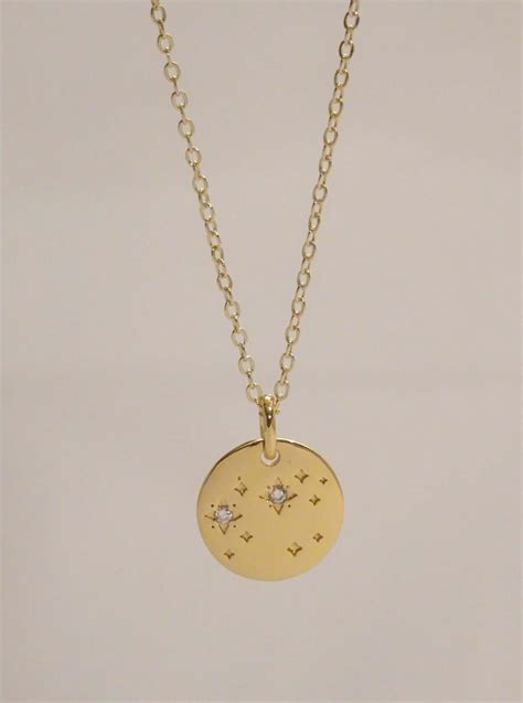 The Leo Constellation Coin Necklace | SPARROW