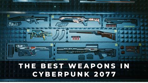 Cyberpunk 2077 Weapons