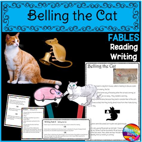 Reading Fable "Belling the Cat" and Tasks - Australian Teachers Marketplace