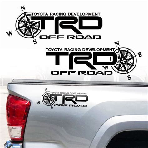 Toyota TRD Racing Development Sport Car Logo Sticker Vinyl, 49% OFF