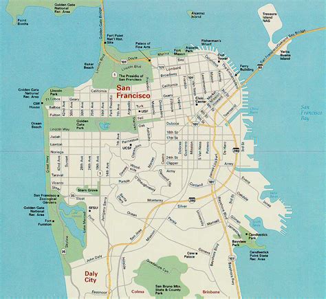 San Francisco Map - Free Printable Maps