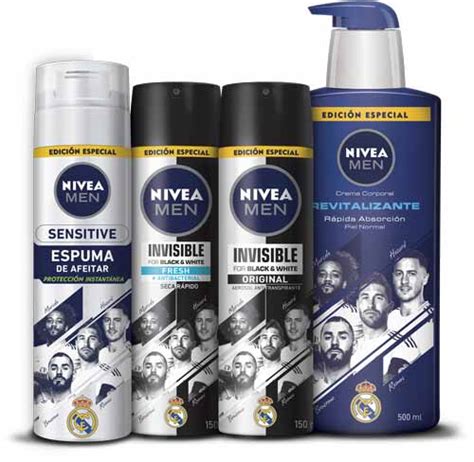 Nivea Men celebra el regreso del Real Madrid con edición especial