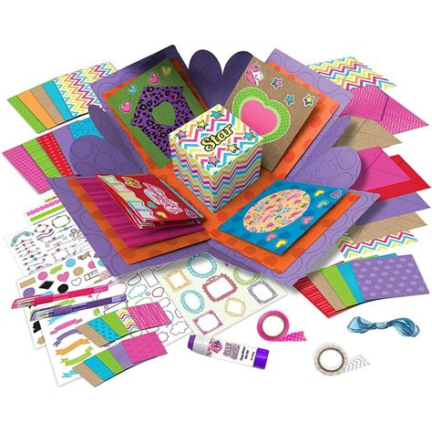 Card Crafting Explosion Arts and Crafts Box- Complete Card Making Kit ...