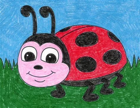 Update 141+ ladybug drawing for kids - seven.edu.vn