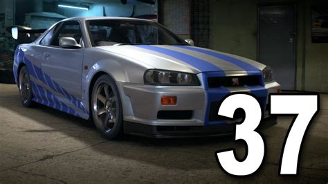 Need for Speed - Part 37 - Making Paul Walker's Nissan GTR Skyline - YouTube