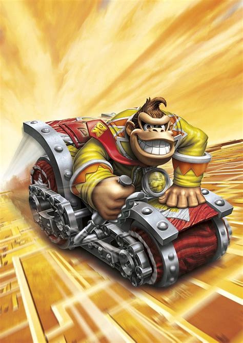 Skylanders Superchargers Donkey Kong Poster | Skylanders, Donkey kong, Supercharger