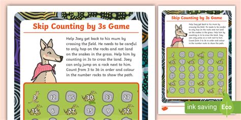 Skip Counting by 3s Game (teacher made) - Twinkl