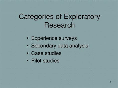 PPT - Exploratory and Qualitative Research Methods PowerPoint ...