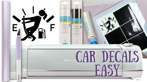 How To Make Multi Colored Car Decals With Cricut – Whereintop