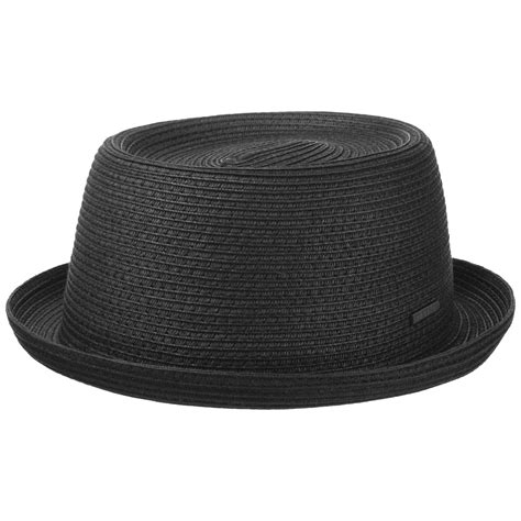 Dawson Black Pork Pie Straw Hat by Stetson, EUR 45,00 --> Hats, caps ...