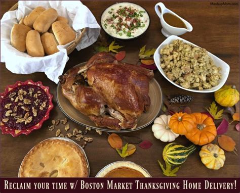 Reclaim your time with Boston Market Thanksgiving Home Delivery!