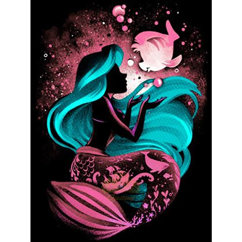 Disney Character-Full Round Diamond Painting 30*40CM