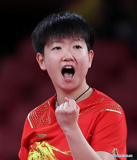 China women paddlers beat Japan for 4th consecutive Olympic table tennis team gold - Chinadaily ...