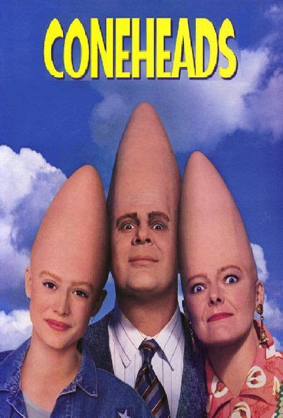 Coneheads Movie | Coneheads Movie Poster | Comedy movies, Childhood ...