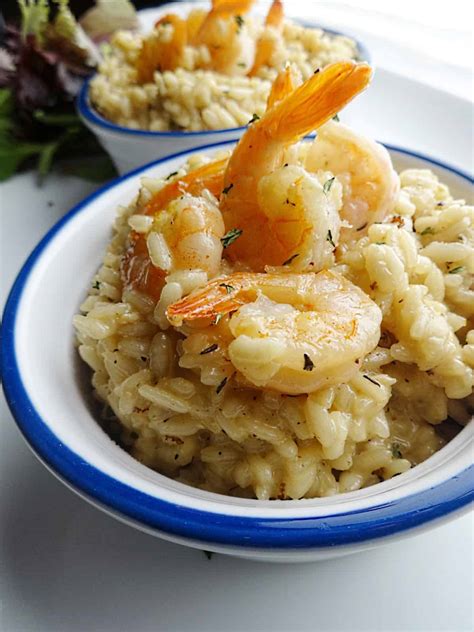 Prawn Risotto Recipe (AKA Shrimp Risotto) - Savory With Soul