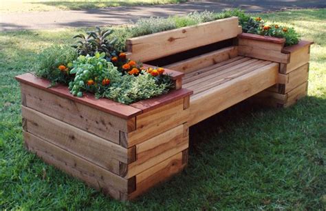 18 Delightful Planter Bench Designs That Are Worth Seeing