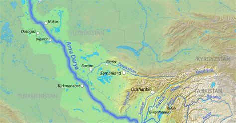 Oxus River (Illustration) - World History Encyclopedia