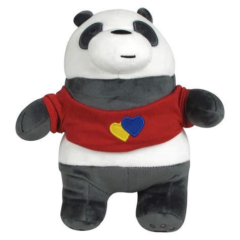 We Bare Bears- Plush Toy with Clothes (Panda)