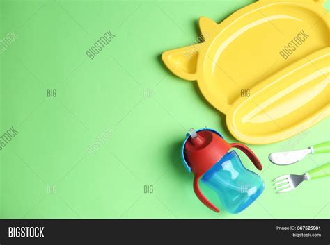 Set Colorful Dishware Image & Photo (Free Trial) | Bigstock