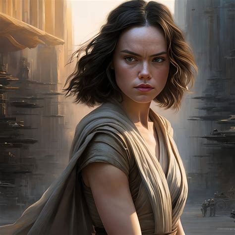 Daisy Ridley as Rey #3 by QuantumReel on DeviantArt