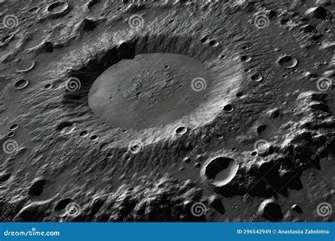 Crater Lunar Earthrise Landscape Stock Illustration | CartoonDealer.com ...