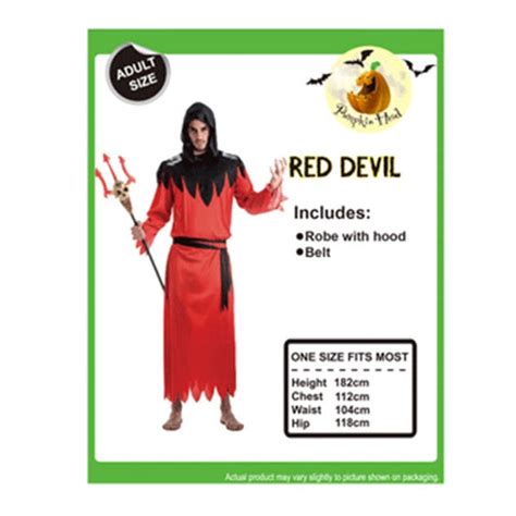 Adult Red Devil Costume – Costume Works AU