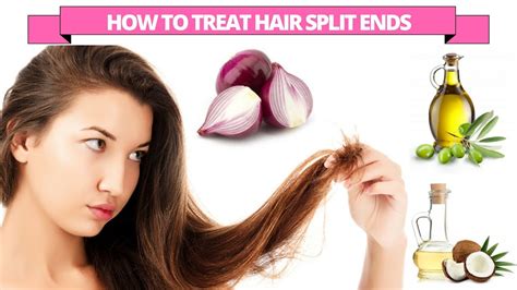 Hair split ends solution - split ends treatment - Onion for split ends - YouTube