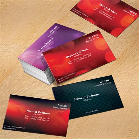 Exemple De Carte De Visite Professionnelle Gratuite - Le Meilleur Exemple