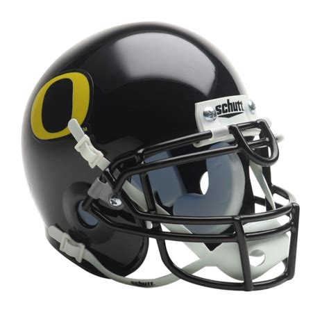 Oregon Ducks 1999-Present Black Mini Helmet by Schutt | Sports Memorabilia!