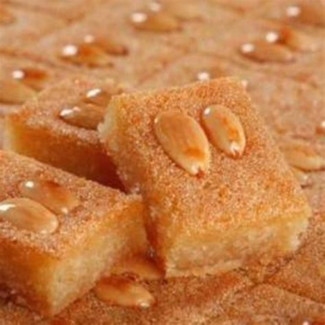 Namoura - Lebanese Semolina Cake | Dulces arabes recetas, Dulces árabes, Postres libaneses