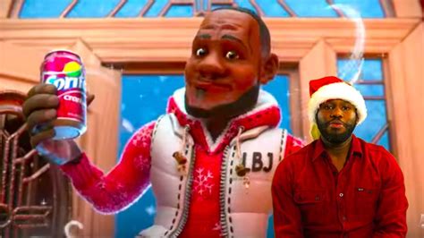 LeBron James' Sprite Christmas Commercial, Cranberry Animated - NBA ...