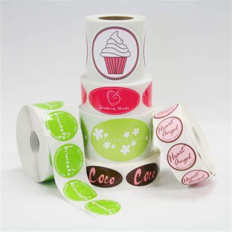 Ink Printed Custom Labels | Okanagan Bag & Box