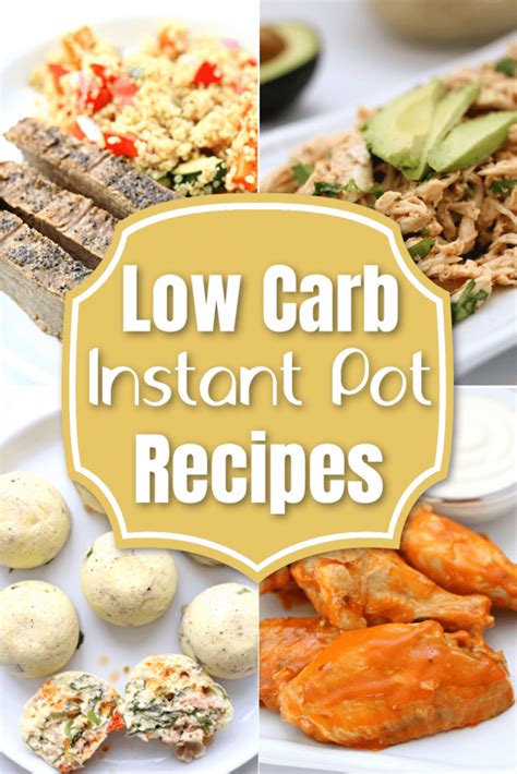 7 Low Carb Instant Pot Recipes - 365 Days of Slow Cooking and Pressure Cooking