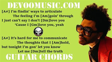 Die For You Easy Guitar Chords By The Weeknd 00 - GUITAR KNOWLEDGE