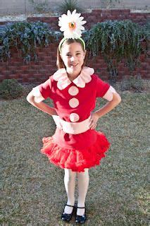 Dr. Seuss-inspired Daisy-Head Mayzie Costume