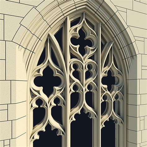 Arched Gothic Window :: Behance