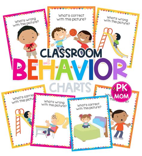 Classroom Behavior Charts - Preschool Mom