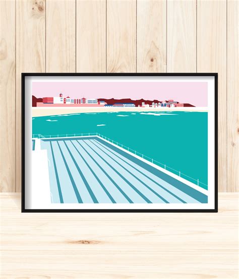 Bondi Wall Art, Bondi Beach Prints, Beach Wall Art, Beach Decor ...