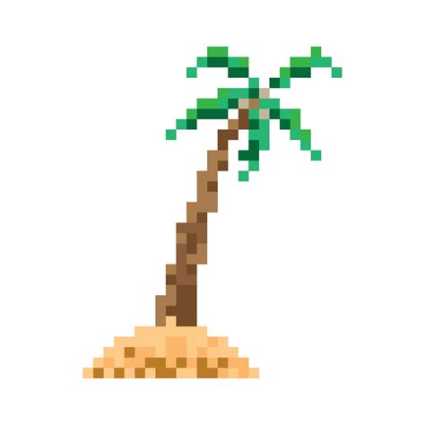 Palmera Pixel Art