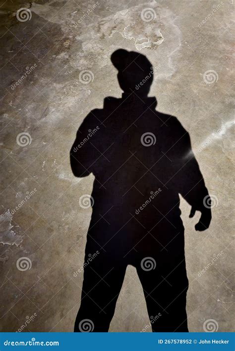 Shadow Man stock photo. Image of clothing, monument - 267578952