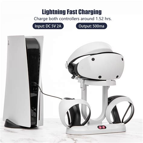 PS VR2 Headset Holder and PS VR2 Controller Charging Station – ECHZOVE