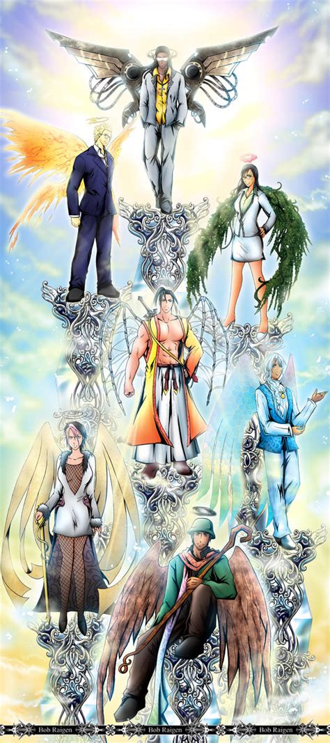 Seven Archangels of Heaven by Bob-Raigen on DeviantArt