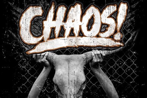 Ad: CHAOS! by KNACKPACK STUDIO on @creativemarket. Introducing - CHAOS ...